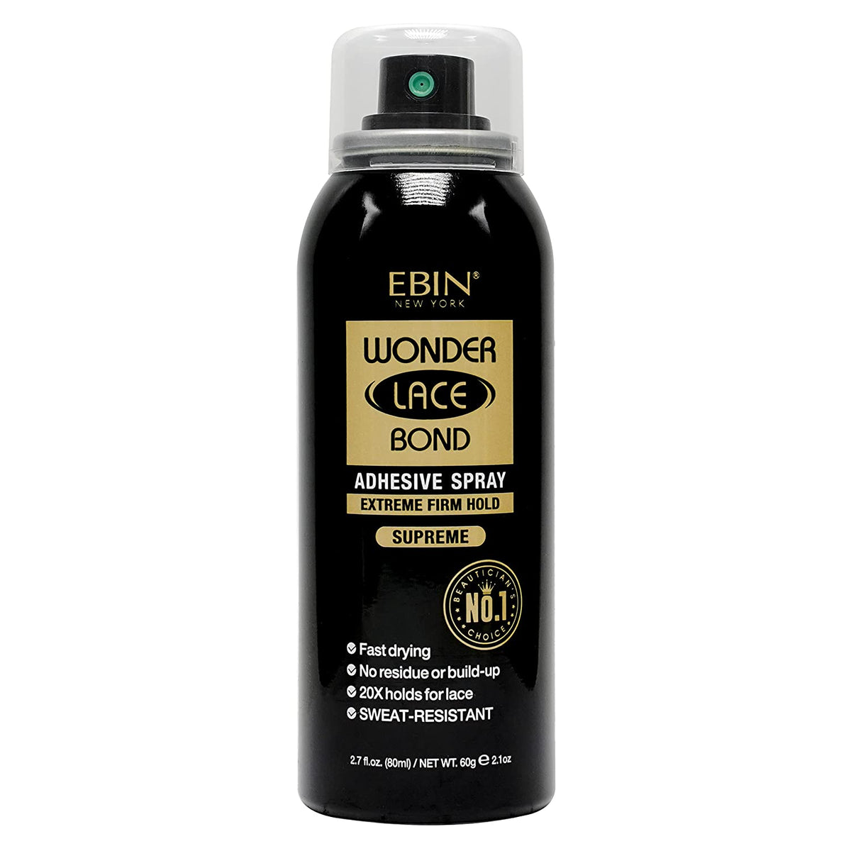 EBIN New York Wonder Lace Bond Adhesive Spray Supreme Hold