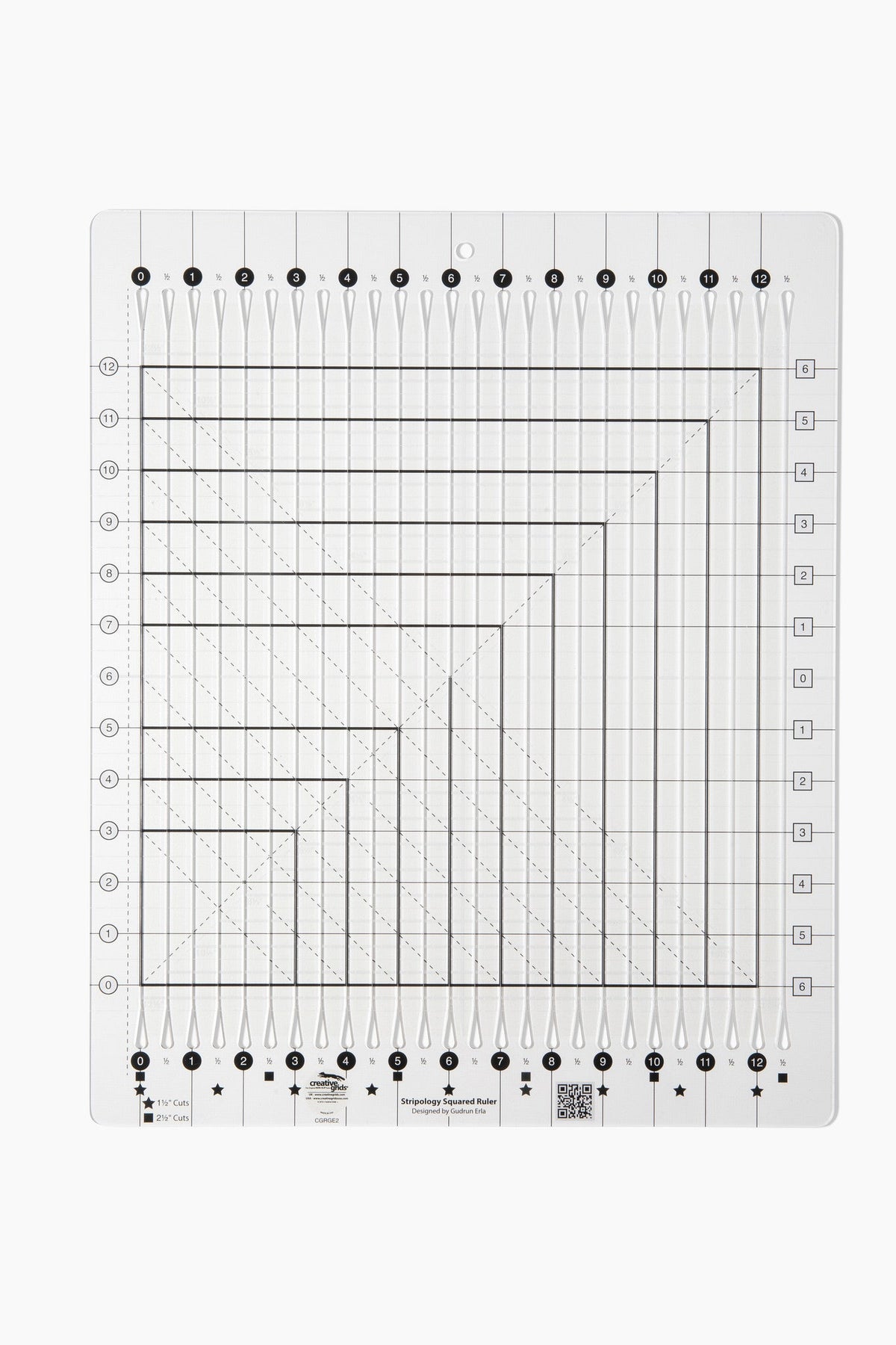 Stripology© Squared Ruler CGRGE2